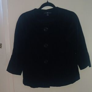 GAP Women's Classic Black Pea Coat